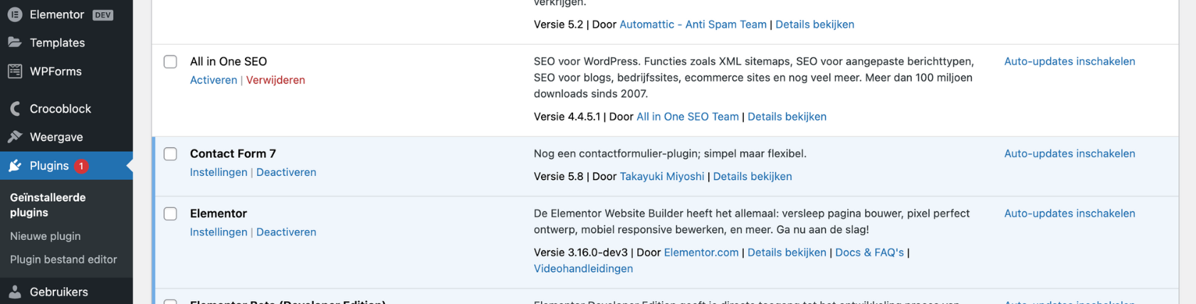 CreateClub biedt website updates en optimalisatie​