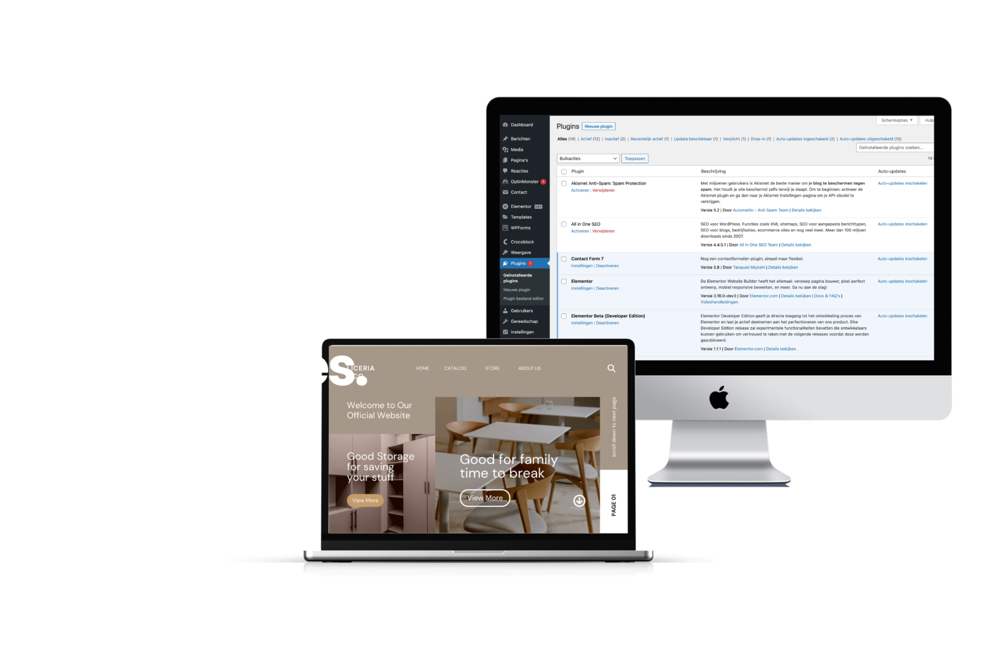 CreateClub biedt website bouw, website beheer en SEO optimalisatie